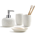 Kit Higiene para Banheiro Rendas