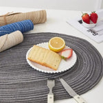 Sousplat Ovais Trançados Laváveis