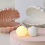 Luminária de Concha Marinha Decorativa