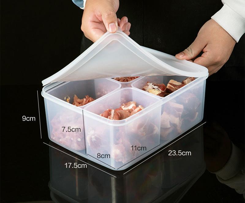 Kit de Potes Herméticos Armazenamento e Organização