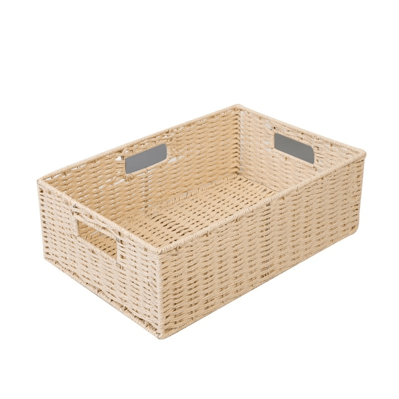 Caixa Organizadora Elegante de Rattan, Porta Revistas, Porta Livros, Caixa Organizadora, Casa Organizada, Caixa de Rattan, Caixa de Vime, Caixa Trancada, Caixa Elegante, Organização Elegante, Organização Domestica, Closet Organizado, Organizador de Mesa, Organizador de Estante, Loja Comprinha do Futuro