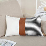 Capa para Almofada Moderna e Elegante, Decoração Vintage, Decoração Moderna, Decoração Minimalista, Decoração Industrial, Capa para Almofada Retangular, Capa para Almofada Listrada, Capa para Almofada 30x50, Capa de Almofada Quadrada, Capa de Almofada Decorativa, Capa de Almofada Caramelo, Capa de Almofada 45x45, Loja Comprinha do Futuro