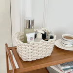 Cesto organizador de Corda de algodão 3 pçs