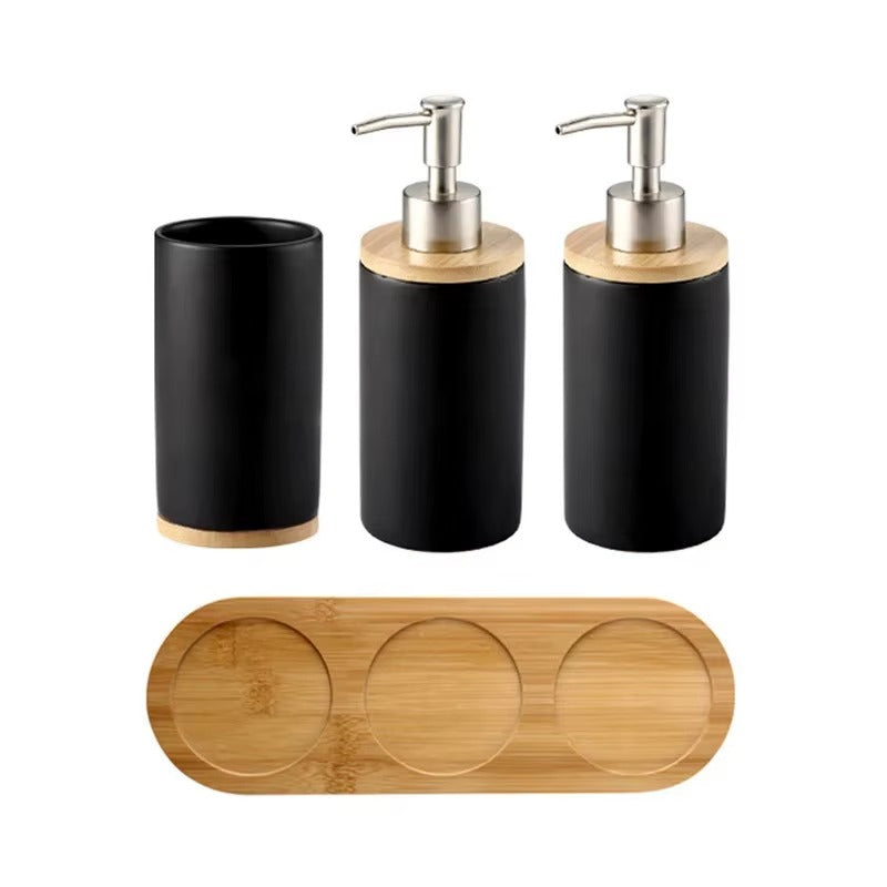 Kit de Banheiro de Higiene Cerâmica